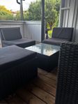 Loungeset med bord