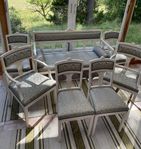 Elegant gustaviansk soffgrupp –  antik i mycket fint skick