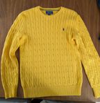 Polo Ralph Lauren cable knit cotton jumper, stickad tröja 