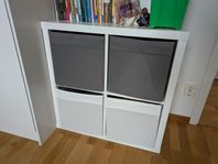 Hylla IKEA Kallax vit