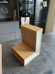 Maze L-Shelf hylla/sängbord, väggmonterad