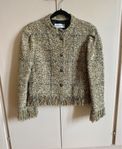 Sonia Rykiel jacka tweed med fransar 