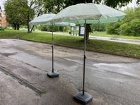 Ett par parasoll .