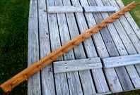 Knopplist Knoppbräda lång 178cm klädhängare kroklist
