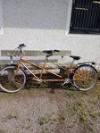 monark tandemcykel bra skick