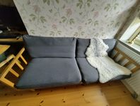 Träsoffa rak från Norrgavel
