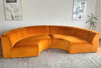 Sweef Hajen modulsoffa /Solemio Orange 08