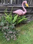 Trädgårdsprydnad flamingo 65cm