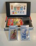 Pokémon - japansk stamp box komplett med graderade promos
