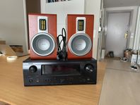 Stereopaket – Denon AVR-1911 + Philips MCD708 högtalare