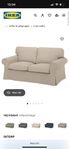 Ikea Ektorp soffa beige