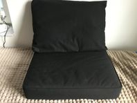 Ikea svarta dynor Kungsö