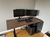 160x80 höj- och sänkbart skrivbord