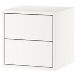 Eket sänbord/hylla från Ikea 