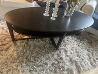Soffbord Brun/svart