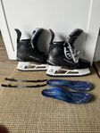 Bauer Supreme Shadow hockeyskridskor strl 7 Fit 2 