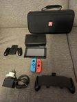 Nintendo Switch med extra stor resväska 