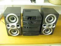 Kompaktstereoanläggning Panasonic SA-CH32 + JVC-högtalare