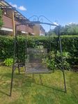 Gunga/hammock i järn ANTIK