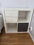 Vit bokhylla Kallax IKEA 