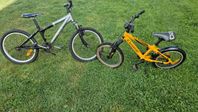 Barncyklar 16 och 20 tum
