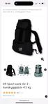 Hundryggsäck - K9 Sport Sack - Helt ny