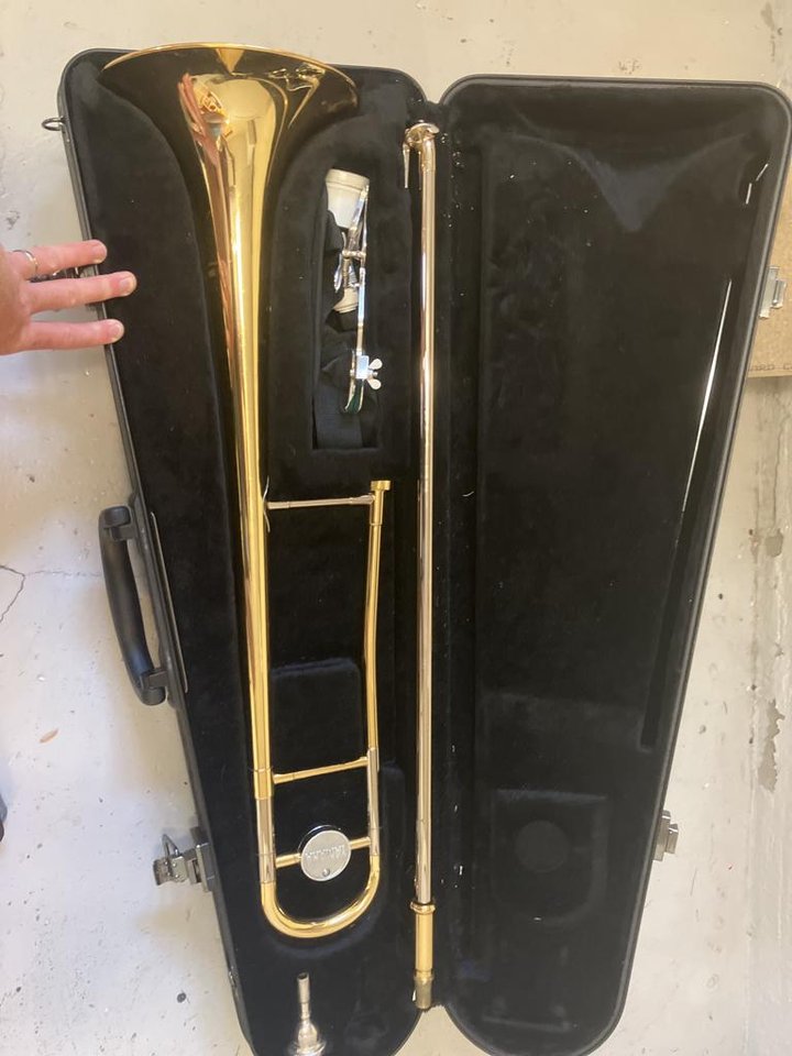 Yamaha trombon inklusive väsk...