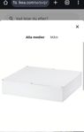 2st Vardö sänglåda från Ikea