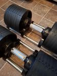Nüobell - Justerbart Hantelset 2-32 kg