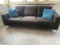 svart tre sits soffa