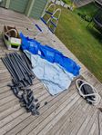Bestway Steel Pro Max pool Komplett med solvärme & stege