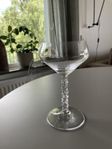 Orrefors champagneglas. Carat coupe