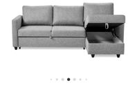 Mio Skaftö bäddsoffa 3-sits med flyttbar schäslong