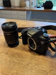 Canon EOS 7D med objektiv EF-S 18-135 mm f/3,5-5,6 IS