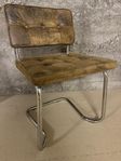 6 st Stolar, Kare design, Bauhaus-stil, samtida.