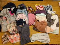 Klädpaket flicka 98/104, 25 plagg