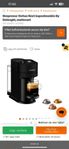 Nespresso kaffe kapselmaskin