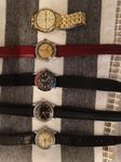 5 vintage klocka 