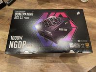 NYTT 1000W nätaggregat ATX 3.1/PCIe 5.1 modulärt