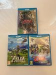 The Legend of Zelda Wii U - ZELDA samling - 3 Spel