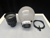 360° Lantern Softbox + Fresnel-lins för film/foto