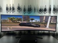 Samsung curved 5k 120hz 49 tum