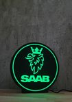 SAAB Led lampa ljusskylt
