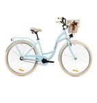 24t ljusblå barncykel 