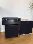 Denon Avr 1911. Dali högtalare Dali sub.
