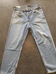 Loose fit, blå, jeans, storlek 34/32