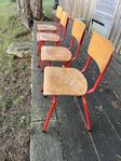 4 st barnstolar retro