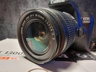 Canon EOS1300d systemkamera