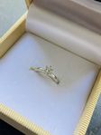 Diamant ring 0,5 ct Romme story of love 18k vitt guld