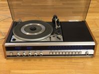 Tandberg stereo med skivspelare och bandspelare